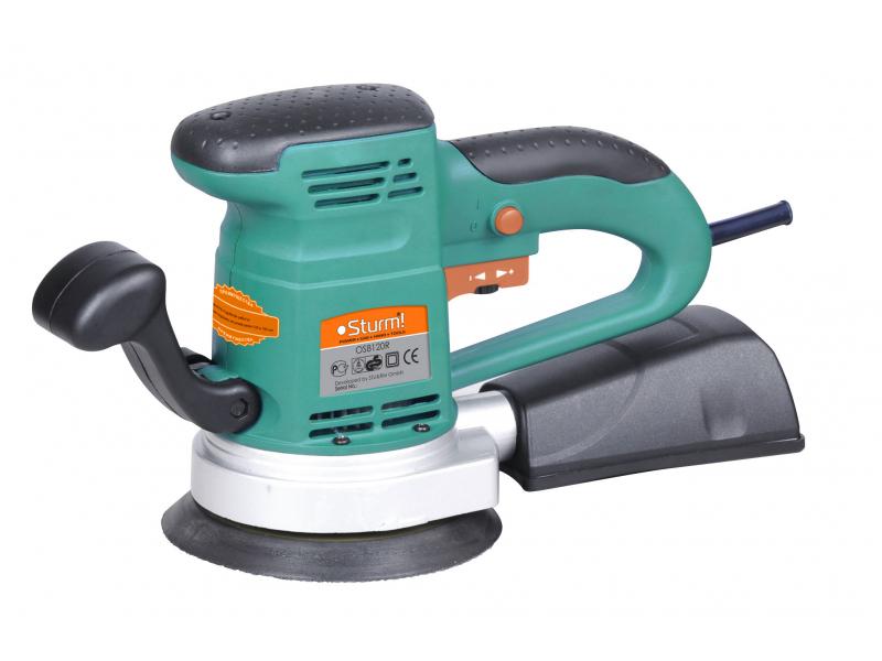 Шліфувальна вібраційна ексцентрикова машинка Sturm OS8120R